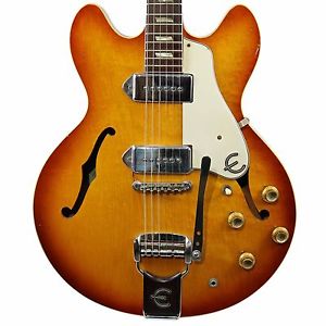 RARE VINTAGE 1966 EPIPHONE E230TD CASINO SEMI HOLLOW ELECTRIC GUITAR SUNBURST