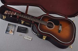 2017 Martin Custom Shop D-28 Adirondack 1 3/4" Nut Ambertone Guitar #2074087