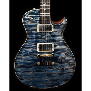 PRS Wood Library Quilt 10-Top Singlecut McCarty 594 in Faded Whale Blue, #236307