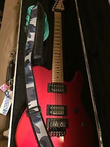 Charvel Pro-Mod San Dimas Style 2 HH Floyd Rose - Satin Red with hard shell case
