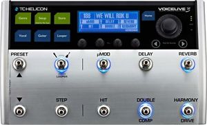 TC Helicon VoiceLive 3 Vocal Guitar FX Multi-Track Looper Effects Processor