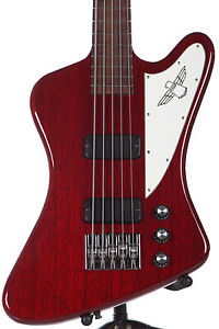 2008 Gibson Thunderbird Studio 5 String Bass Wine Red -SUPER CLEAN-