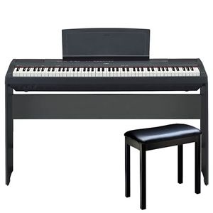 Yamaha P115B Digital Piano Package - Black