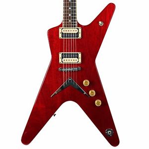 VINTAGE 1982 DEAN ML STANDARD TRANS CHERRY MADE IN USA