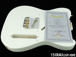 Fender Custom Shop Postmodern NOS Telecaster BODY+ HARDWARE Tele Olympic White