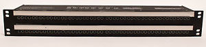 Audio Accessories 2x48 TT MINI SHORTI Quick-Switch DB25 Patchbay Rack Unit