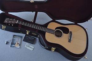 2017 Martin Custom Shop D-18 VTS Sitka Spruce Acoustic Guitar #2083132