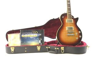 Guild Bluesbird Electric Guitar - Tobacco Sunburst Flame Maple w/OHSC - USA