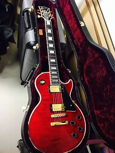 Gibson Les Paul Custom Electric Guitar, Ovation