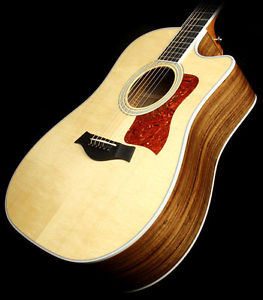 Used 2015 Taylor 410ce Dreadnought Acoustic-Electric Guitar Natural
