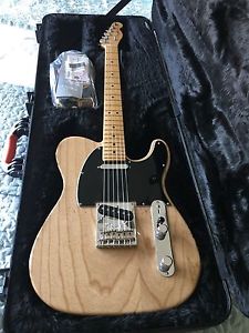 2015 Fender USA Telecaster with hard case Ash With Maple Neck