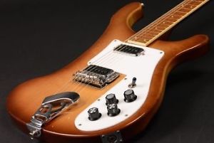 Rickenbacker 480 Rare Autumn Glo 1977 Vintage E-Guitar Free Shipping