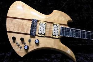 B.C.Rich Mockingbird Supreme Natural Neck-Through Made In USA Free Shipping