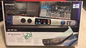 NEW PreSonus Studio 192 26x32 USB 3.0 Audio Interface and Studio Command Center