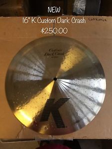 A "New" Set of Zildjian K Custom Cymbals (7) For Sale - $1,550.00 Plus Shipping