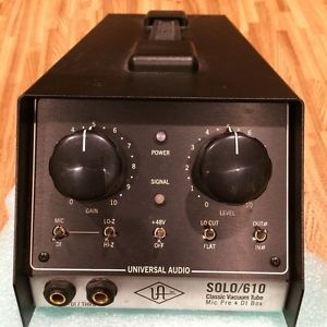 Universal Audio SOLO 610 Microphone Preamp and DI Box