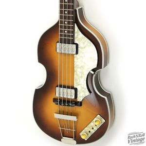 Hofner Birdseye Maple 500/1 V62 Violin Bass Dark Burst B-Stock