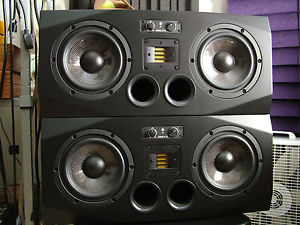 ADAM A77X 3-WAY STUDIO MONITOR SPEAKERS. Excellent condition w/ original boxes!