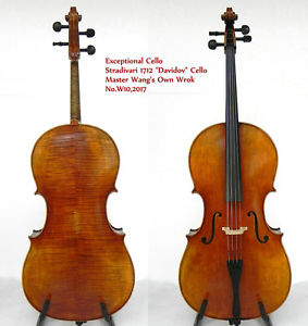 Exceptional Cello!Exceptional Tone!200-y Old Spruce!Master's Own Work!No.W10