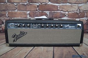 1965 Fender Bandmaster Tube Guitar Amplifier Head Blackface