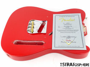 Fender Custom Shop Postmodern NOS Telecaster BODY+ HARDWARE Tele Hot Rod Red