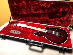 EVH Wolfgang USA Black Cherry Burst QUILT
