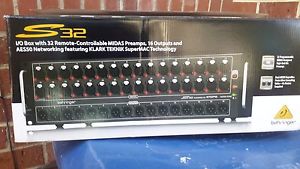MIxer Behringer S32 32 remote inputs NIB