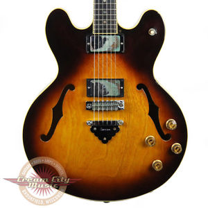 VINTAGE 1978 IBANEZ ARTIST MODEL 2629 SEMI-HOLLOW BODY ELECTRIC GUITAR SUNBURST