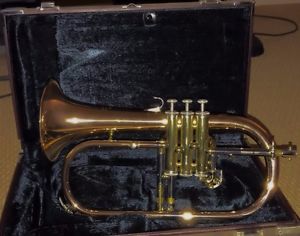 Yamaha Flugelhorn YFH631 Rose Brass w/ original hard case.