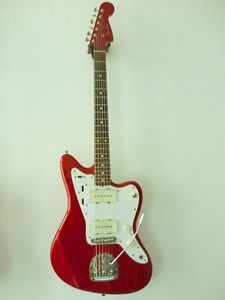 Fender Jazzmaster Japan 1993-94   Jahren,Total Vintage Candy apple red !