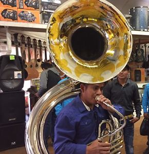 CONN 20K BRASS SOUSAPHONE, COMPLETELY RESTORED!