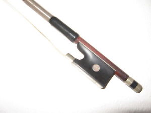 Violinbogen Gerhard Walter Renz,Bogen für Geige 61Gr, Fernambuck 745mm Gutachten