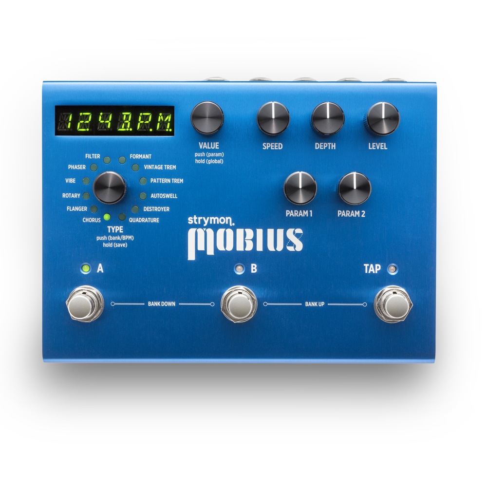 strymon MOBIUS MULTIDIMENSIONAL MODULATION Guitar Effect Pedal