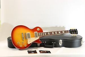 2011 Gibson Les Paul Traditional Plus Cherry SunBurst Flame  Excellent Shape