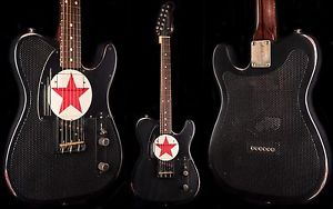 Trussart Steelcaster - Holey Black Star with case and certificate