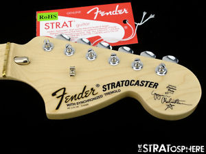 USA Fender YNGWIE MALMSTEEN Stratocaster NECK + TUNERS Strat Scalloped Maple
