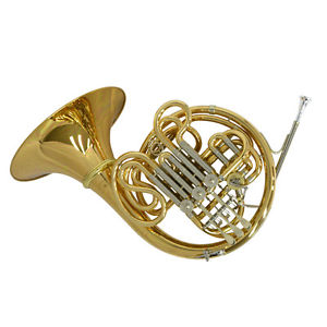 Schiller American Elite VI(A) French Horn w/Detachable Bell -Yellow Brass/Nickel
