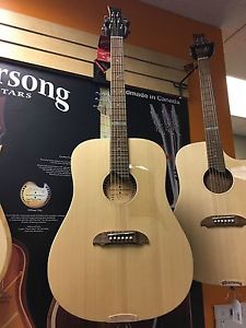 RiverSong Tradition CDN SE 2015 Natural Dreadnought Acoustic Guitar w Case