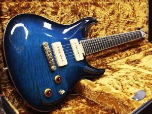 Giffin Guitars Macro Blueburst  E-Guitar Free Shipping