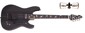 NEW! Schecter DJ Ashba electric guitar in Carbon Grey finish