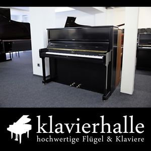 Klangvolles Ibach Konzert-/ Klavier, 126cm, schwarz satiniert, Bj.1988
