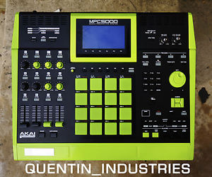 AKAI MPC 5000 Custom Black & GREEN & Maxed OUT by 16squarez