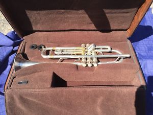 Bach Stradivarius 72 silver Bb Trumpet with New Case