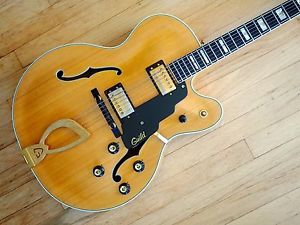 1975 Guild X-500 Archtop Electric Guitar Blonde USA Made Westerly 100% Original