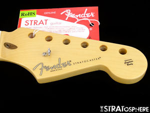 American Fender Deluxe PLUS Strat NECK Stratocaster USA Compound Radius Maple