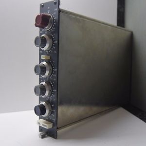 Handmade early Brent Averill Neve 1084 MicPre EQ Module / SN1003 1 of 2