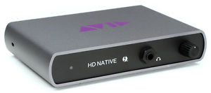 Avid HD Native Thunderbolt With 