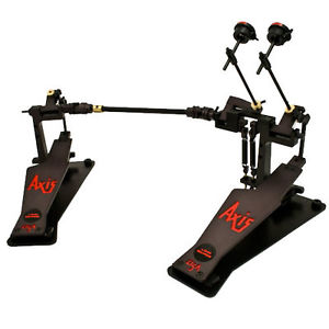 AXIS Percussion A-L2 Longboard Double Bass Kick Drum Pedal Black NEW