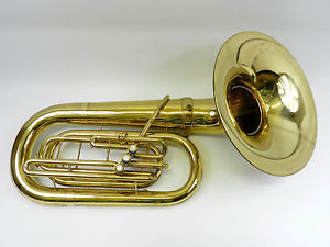 Tuba Es B&M Symphonic Moving Bell Front Lacquer good condition 97
