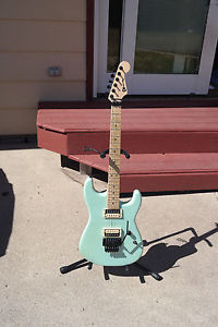 Charvel San Dimas HH USA dead mint condition Sea sick green